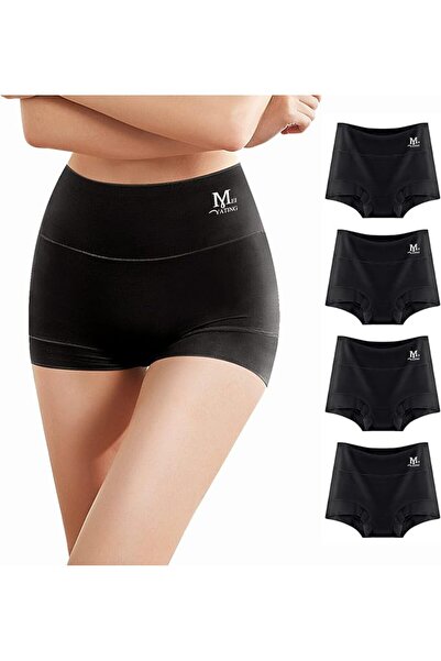 GENERAL MEIYATING Women's Underwear Boy Shorts Boxer Cotton Stretch Briefs Pa...