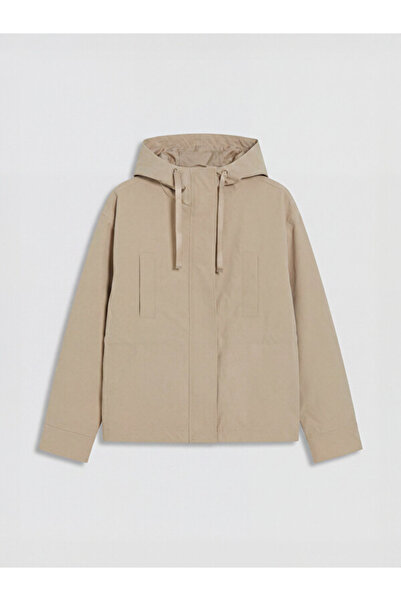LC Waikiki Hooded Oversized Women's Raincoat