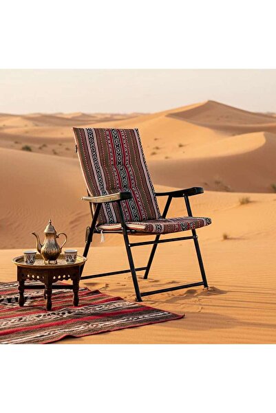 PAN HOME Sky Sand Outdoor Folding Chair - Brown