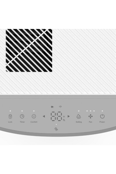 ROHNSON Dezumidificator de aer R91720 DRY TECH 20 WI-FI, functie de ionizare, 270 W, 120 m², 20 l/24h, Rezervor 3.5 l, 180 m³ / h, Temporizator 1-24 h, Drenare continua, Oprire automata