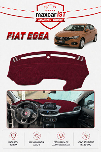 COLONY Fiat Egea Sedan Ekranlı Elegance Serisi Uyumlu Torpido Koruma Örtüsü/K...