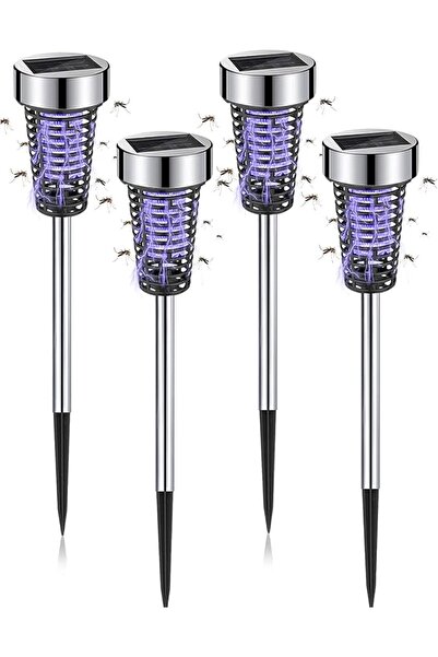 AZONEE Solar Bug Zapper, Outdoor Mosquito Waterproof LED Light Mosquito Repel...