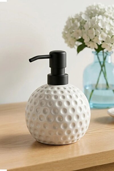NESS HOME 500 ml Κεραμικός διανομέας υγρού σαπουνιού και απορρυπαντικού Lenoa...