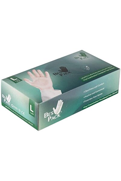 Bes Pack Vinyl Gloves Box