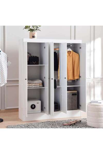 PAN HOME Clean 5 Door Wardrobe