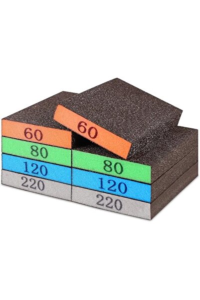 Oshima Tsubaki Sanding Sponge Set, Sanding Sponges, Four Grits Per Pack 60/80...