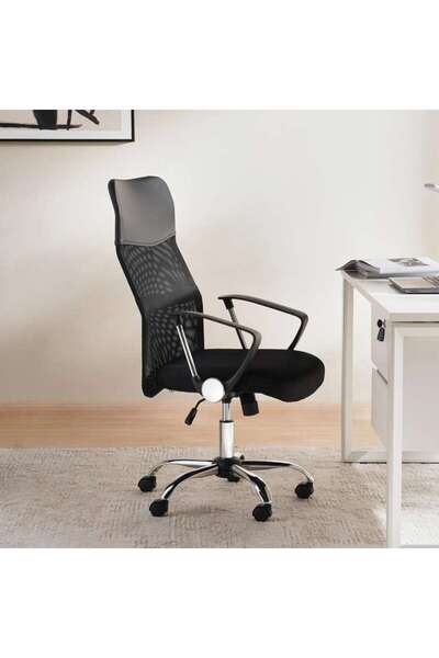 PAN HOME Luno High Back Office Chair - Black