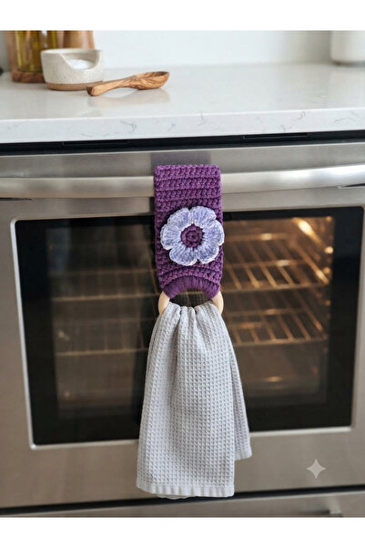 Feniks Hand-Knitted Wooden Hanger Kitchen Hanger