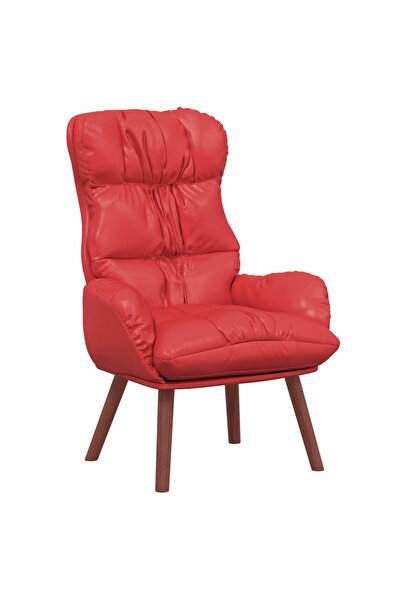 vidaxl fotoliu Roșu 69 x 74 x 93 cm Piele artificiala