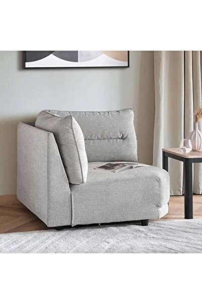 PAN HOME Alabaster Single Seater Corner Sofa