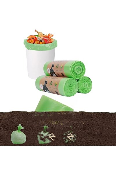 AZONEE Degradable Trash Bags, Compostable Toilet Bags, Eco-Friendly Portable ...