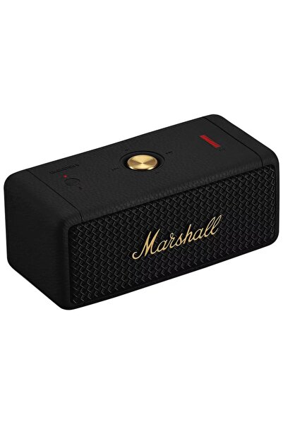 Marshall Φορητό Ηχείο Bluetooth Emberton II 2x10W Μαύρο-Χρυσό