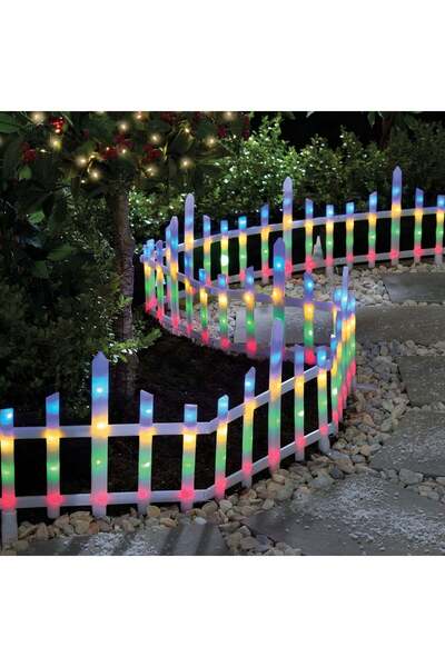 JML Gard Decorativ de Crăciun 3mx29cm cu Lumină LED Multicoloră, Conectare pr...