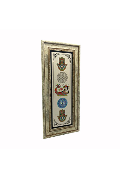 Sadrazam Şahmeran Printed Natural Stone Table