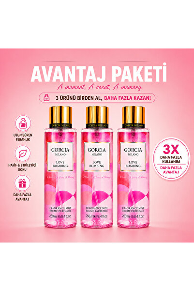 Love bombing 3 lü avantajlı paket