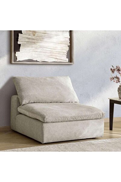 PAN HOME Pianca Armless Single Seater Sofa