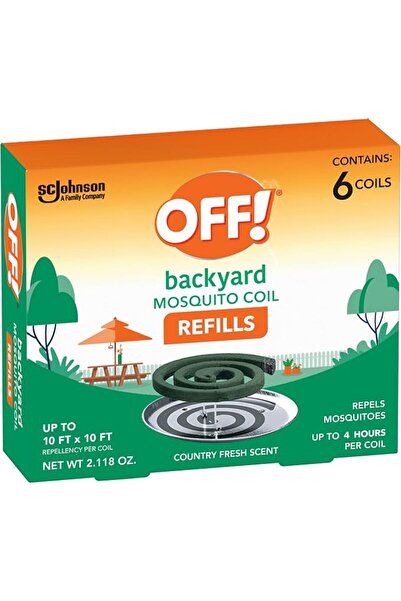 sc johnson OFF! Backyard Mosquito Repellent Coil Refills, Perfect for Outdoor...