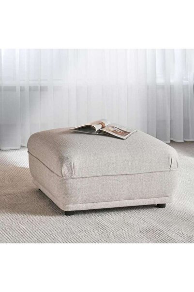 PAN HOME Hustler Ottoman - Beige