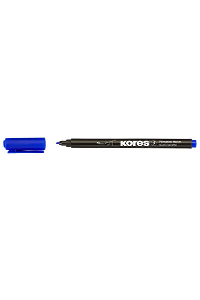 kores Marker albastru CD 1.0MM