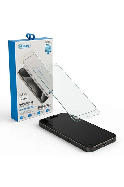 ONG Ninthpro NP1008 Clear – Folie de protecție transparentă pentru iPhone 17 Pro Max