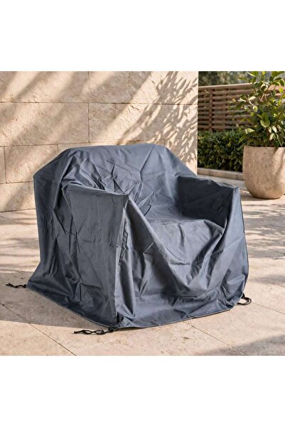 PAN HOME Sunguard Outdoor Waterproof Single Seater Cover - 95x95x75 - Grey