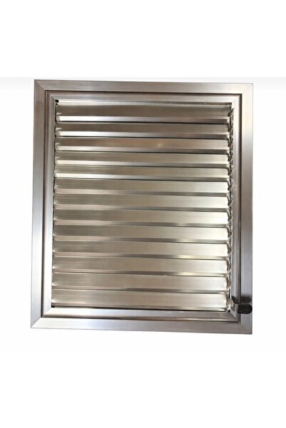 Doğuş Life Gümüş Eloksal Alüminyum Yüzeysel Menfez Banyo Wc Panjur Havalandır...