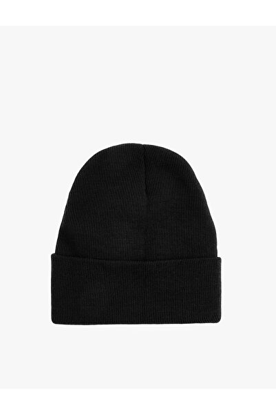 Koton Basic Beret with Fold Detail