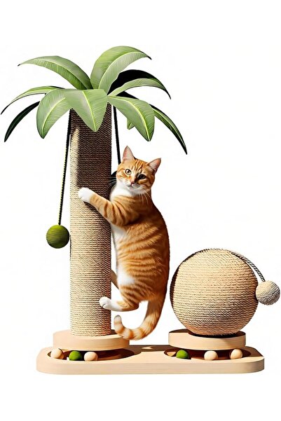 yoyibag Cat Scratching Post Toys for Indoor Cats Scratcher Kitten Toys 17.7in...