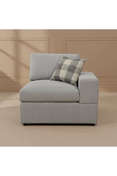 PAN HOME Specialty Right Arm Sofa - Grey