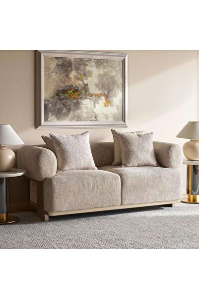 PAN HOME Seraph 2 Seater Sofa - Beige