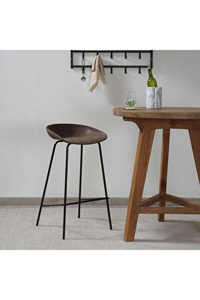 PAN HOME Koble Bar Chair - Brown