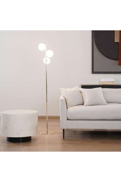 PAN HOME Robyn G9 Floor Lamp 29x27x160cm- Gold