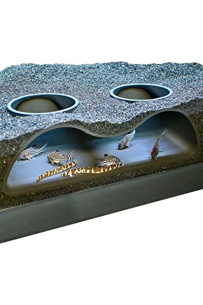 KASTWAVE نفق كهف تحت الأرض للأحواض المائية - تصميم منحني طبيعي مع مداخل مزدوج...