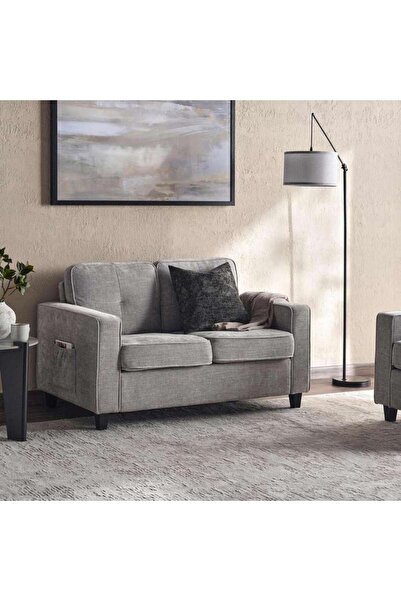 PAN HOME Nofro 2 Seater Sofa - Grey