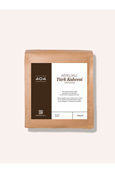 404 Coffee Nitelikli Türk Kahvesi 250 G – Etiyopya Sidamo, Turunçgil & Bitter...