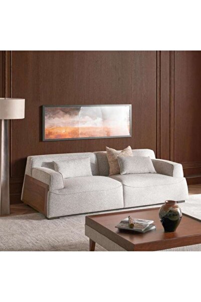 PAN HOME Honto 3 Seater Sofa - Beige