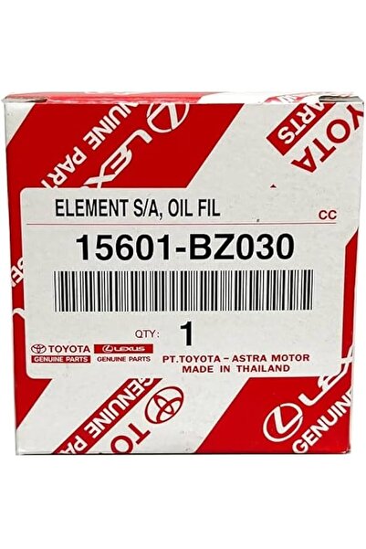 Toyota Oil Filter (Part Number: 15601-BZ030)