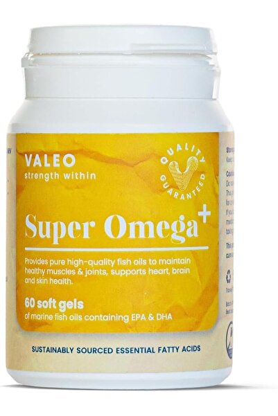 VALEO FEEL YOUR BEST Super Omega+ With High Epa & Dha Omega-3 Fish Oil Boosts...