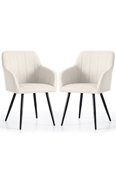 Akord Furniture Factory Set de 2 scaune de dining tapițate Luxano, cu velur, ...