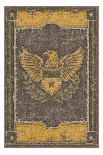 Rugs Modern Halı سجادة زخرفية منسوجة بنمط شعار النسر العتيق من AURAPLUS aurap...