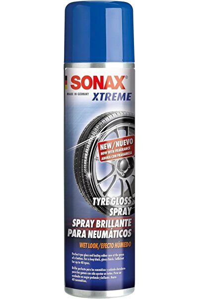 Sonax بخاخ إكس ترييم لتلميع الإطارات بمظهر رطب (400 مل) - لمعان مثالي للإطارا...