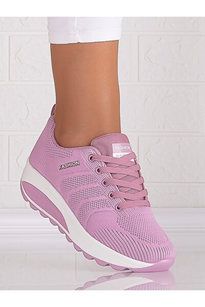 Botinelli Adidași Jinda de damă, roz, din textil, 39