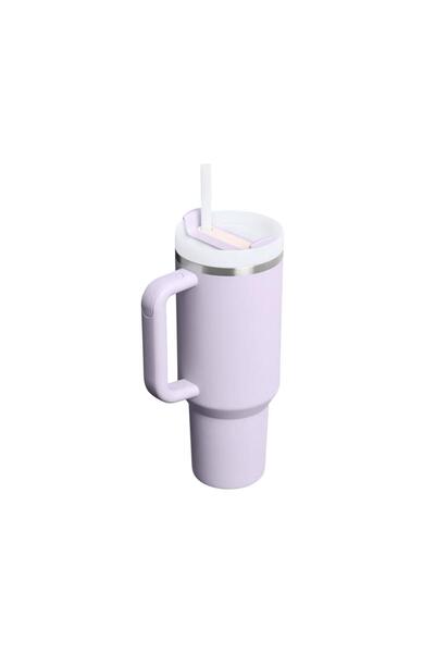 Stanley Quencher H2.O FlowState™ Tumbler Pipetli Termos | 1.18L / 40oz - Açık Mor