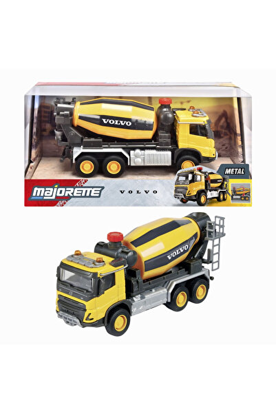 Majorette Volvo FMX Kamyonlu Çimento Mikseri Metal Araç 19cm