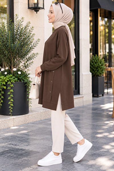 MODAABAD Düğme Detaylı Tunik 6206