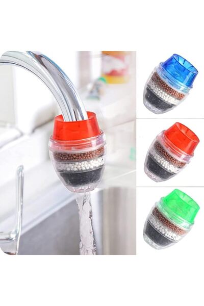KASTWAVE Faucet Mount Water Filters, 5-Layer Activated Carbon Purifier Remove...