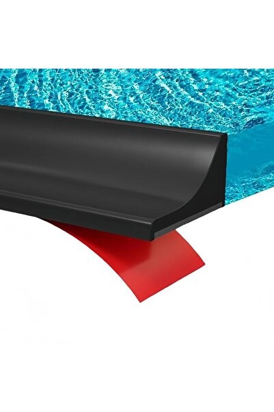 GENERAL 2M Wet Room Floor Barrier, Self-Adhesive Silicone Water Retaining Str...
