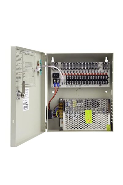 GENERAL Xenocam 16 Channel Port 12V DC 10 Amp Amper with Glass Fuse Distribut...