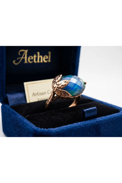 Dorvina Bronze Women's Ring Authentic Copper Jewelry Color Changing Feeling S...