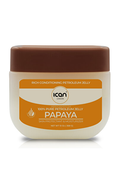 Ican London Papaya Petroleum Jelly 368g – Moisturising Skin Protectant for Dr...